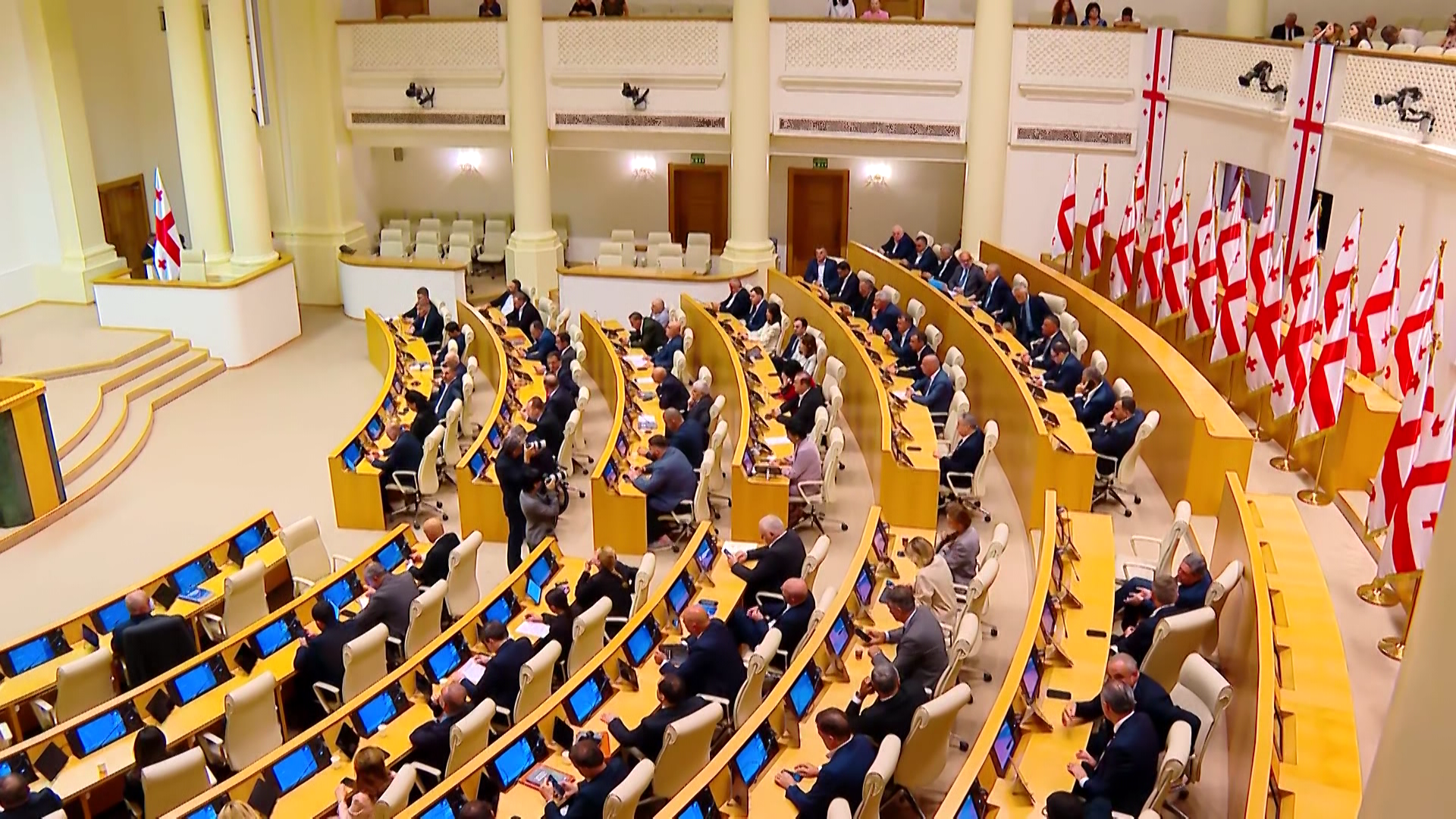 მანიფესტაციებთან დაკავშირებით საკანონმდებლო პაკეტზე „გახარია საქართველოსთვის“ ხელახალ კენჭისყრას ითხოვს