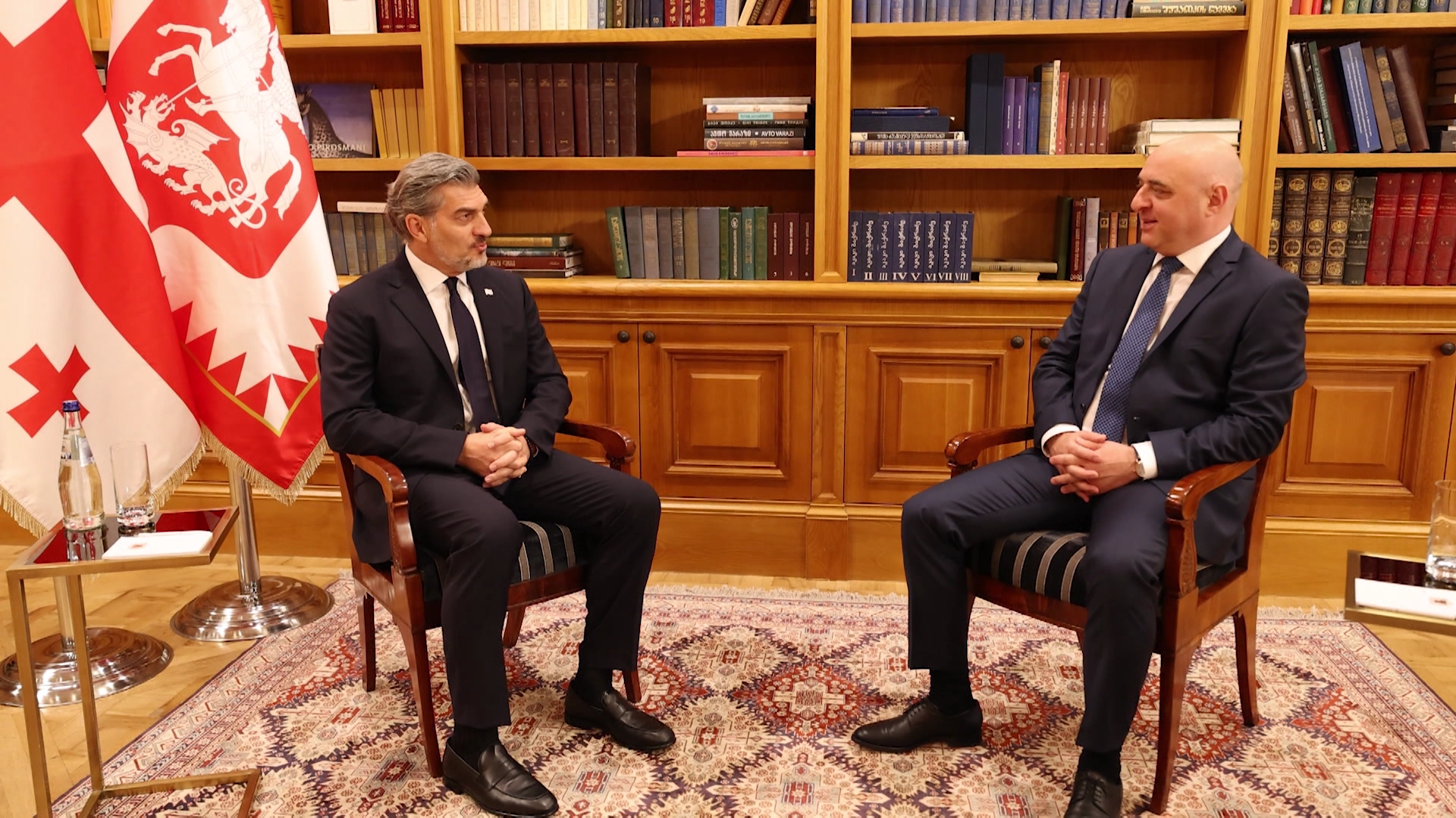 პრეზიდენტი აზერბაიჯანში საქართველოს ახლად დანიშნულ ელჩს შეხვდა