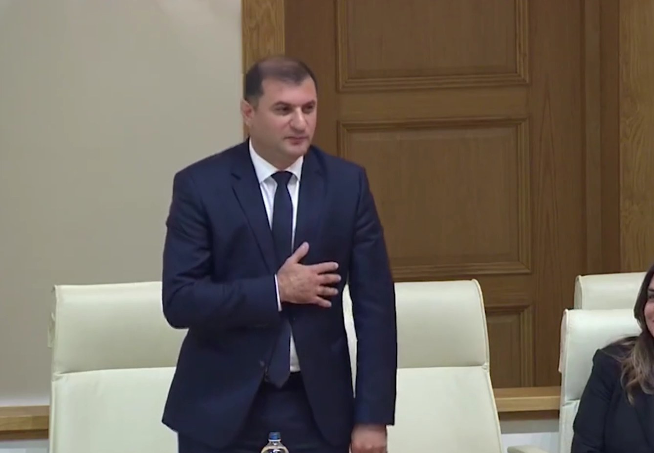 პარლამენტმა სახელმწიფო უსაფრთხოების სამსახურის უფროსის პოსტზე თამაზ ბორაშვილი დაამტკიცა