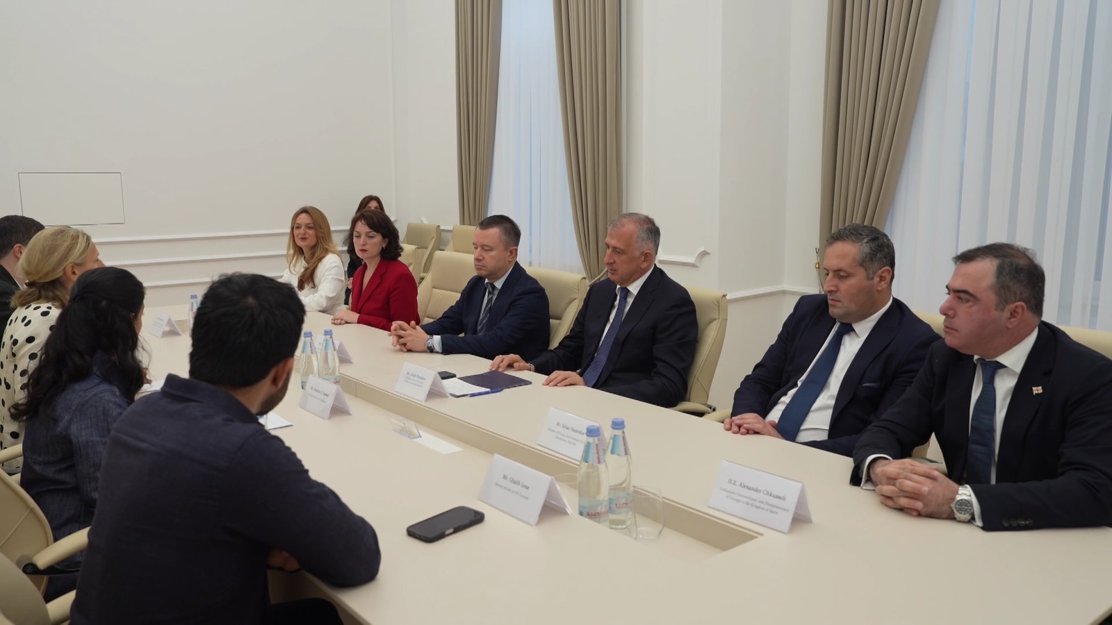 აჭარის მთავრობის თავმჯდომარის და გაეროს ტურიზმის ორგანიზაციის გენერალური მდივნის შეხვედრა