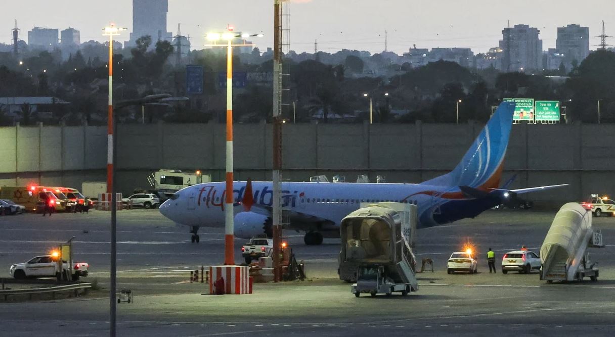 ავიაკომპანია Fly Dubai ინციდენტის შემდეგ ისრაელის მიმართულებით ფრენებს აჩერებს