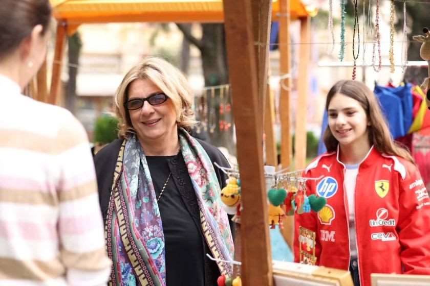საქართველოს პირველი ლედის პატრონაჟით, თბილისობის ფარგლებში, ქართველი მეწარმეების გამოფენა-გაყიდვა მიმდინარეობს