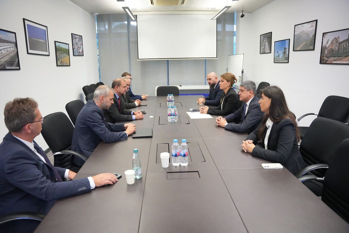 თამარ იოსელიანი უნგრეთის ტრანსპორტისა და საზოგადოებრივი სამუშაოების სამინისტროს დელეგაციის წევრებს შეხვდა