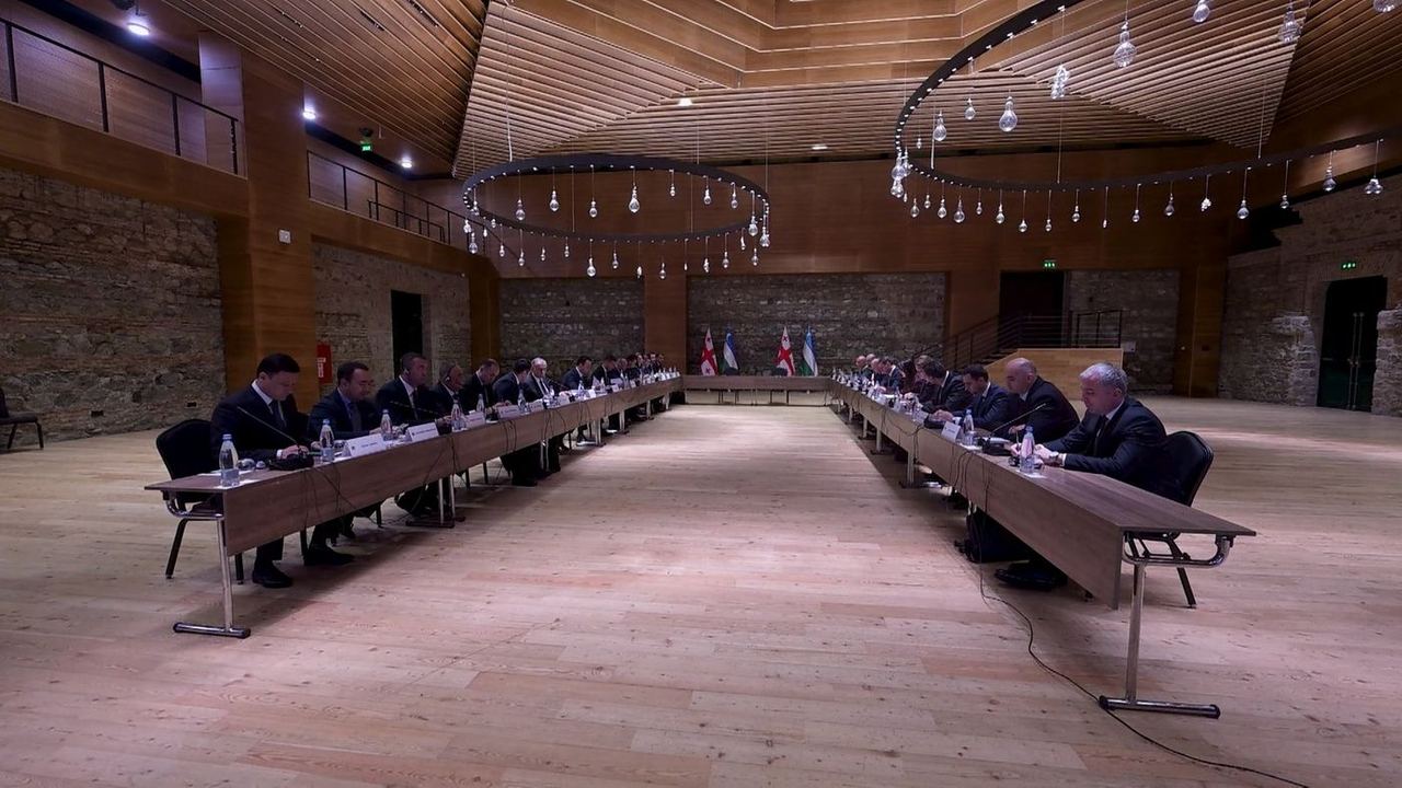 წინანდალში საქართველო-უზბეკეთის რიგით მე-11 მთავრობათაშორისი კომისიის სხდომა მიმდინარეობს