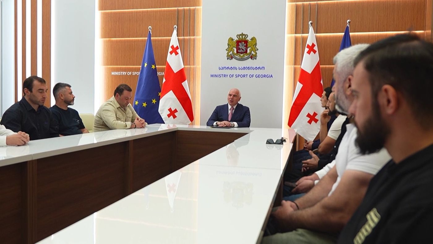 სპორტის მინისტრმა საქართველოს პარაძიუდოისტთა ნაკრებს მსოფლიოს ჩემპიონობა მიულოცა