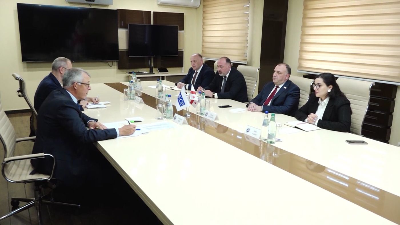 საქართველოს გენერალური პროკურორი სამხრეთ კავკასიაში ეუთოს სპეციალურ წარმომადგენელს შეხვდა