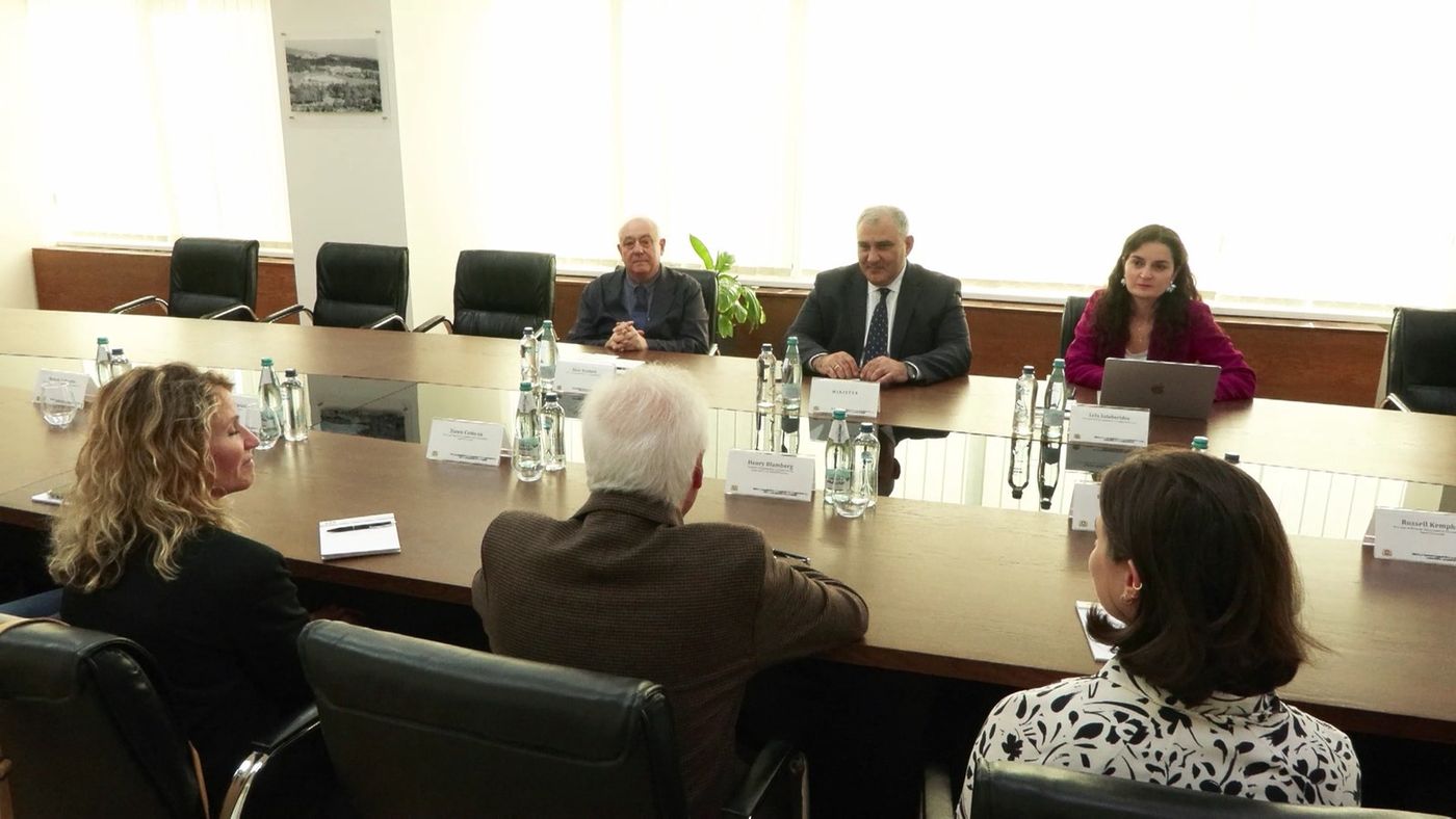 მიხეილ სარჯველაძე "ემორის უნივერსიტეტის" პროფესორებს შეხვდა