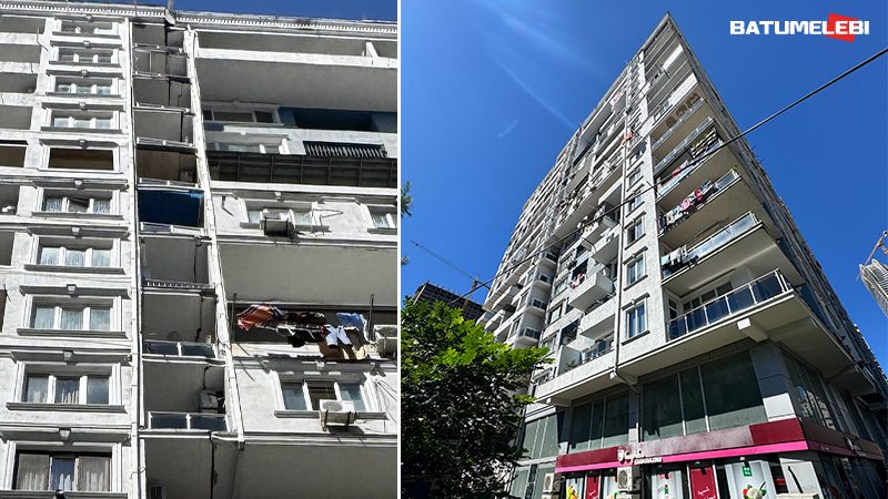 ეს ბზარია? – რა ხდება სინამდვილეში ბათუმში, ფიროსმანის ქუჩაზე მდებარე კორპუსში