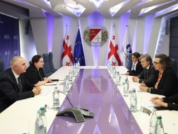 ლაშა ხუციშვილი თბილისში ვიზიტით მყოფ EBRD-ის მმართველ დირექტორს შეხვდა