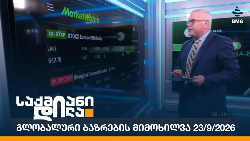 გლობალური ბაზრების მიმოხილვა 23/9/2026