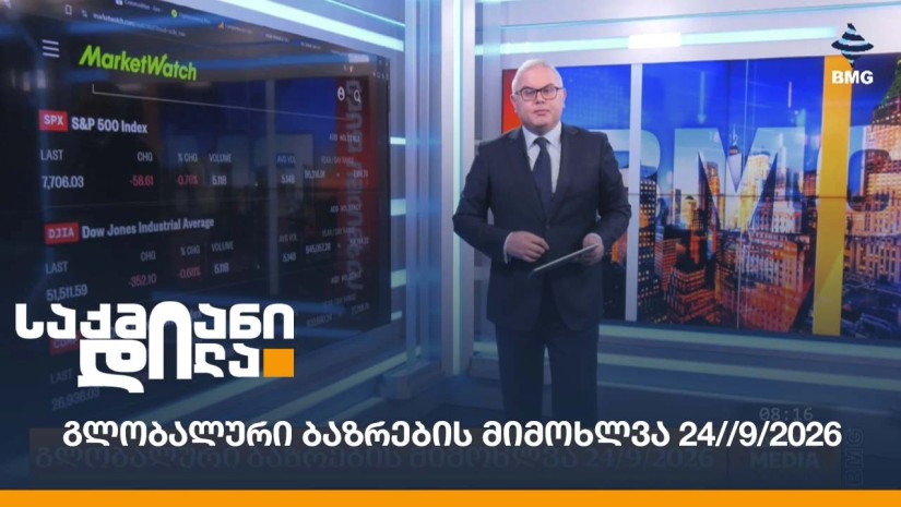 გლობალური ბაზრების მიმოხლვა 24//9/2026