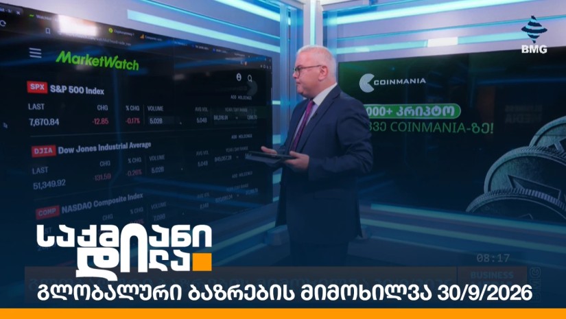 გლობალური ბაზრების მიმოხილვა 30/9/2026