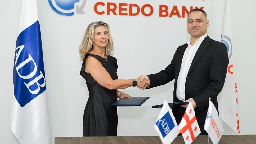 კრედო ბანკსა და ADB-ს შორის ₾120მლნ-ს მოცულობის ხელშეკრულება გაფორმდა