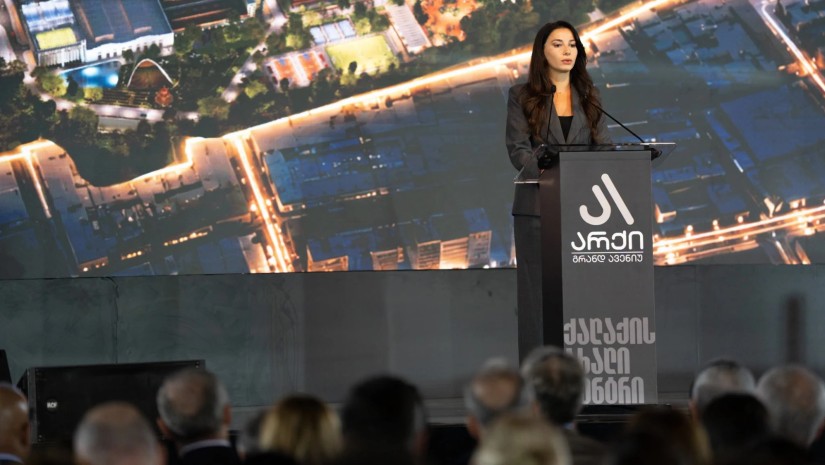 "ეს არის მშვიდობაზე, სტაბილურობასა და შედეგზე ორიენტირებული ეკონომიკური პოლიტიკის შედეგი" - ქვრივიშვილი "არქი გრანდ ავენიუს" პროექტზე