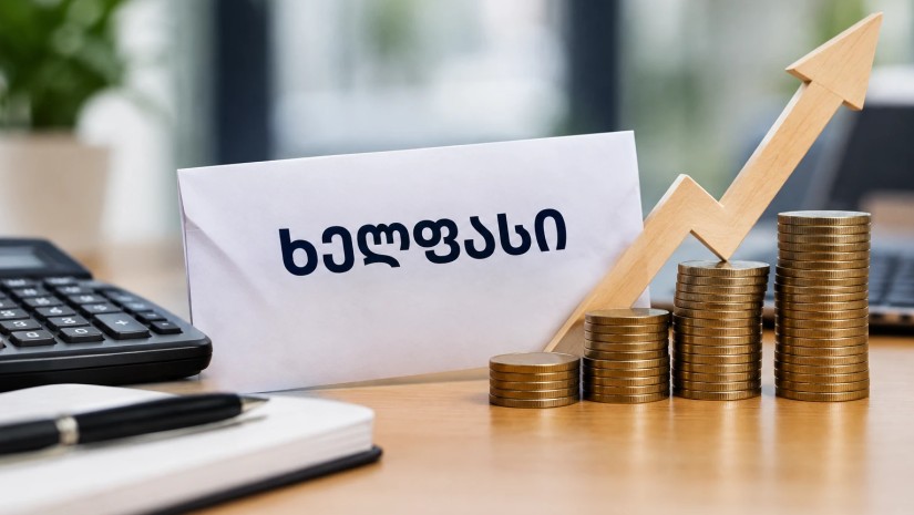 მედიანური ხელფასი საშუალო თვიურ ხელფასს 29.3%-ით ჩამორჩება - საქსტატი