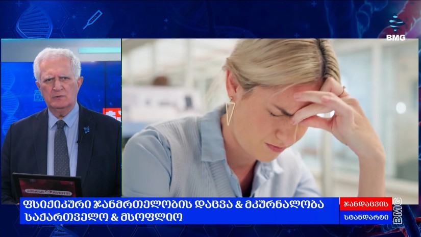 ფსიქიკური აშლილობები: გლობალური სტატისტიკა (WHO) ამირან გამყრელიძის საავტორო პროლოგი / 18.10.2026