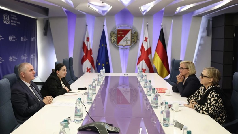 ლაშა ხუციშვილი გერმანიის ელჩს შეხვდა - რაზე ისაუბრეს?