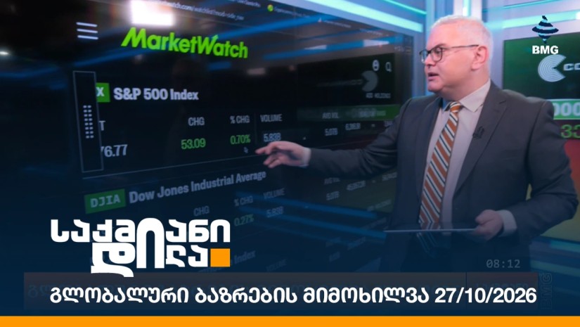 გლობალური ბაზრების მიმოხილვა 27/10/2026