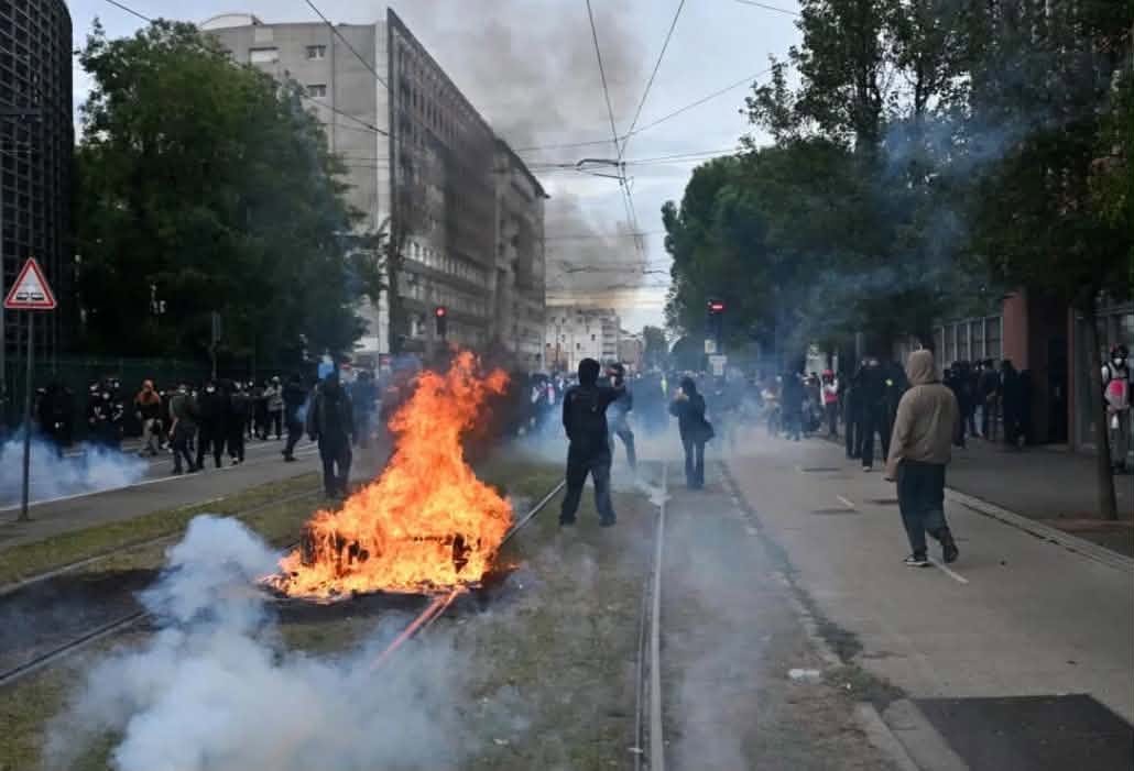 საფრანგეთში, ტულუზაში საპროტესტო აქციაზე შეტაკებებისას ერთი ადამიანი მძიმედ დაშავდა