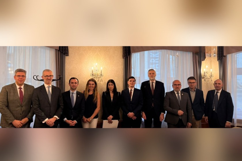 საქართველოს პარლამენტის დელეგაციამ პრაღაში, ჩეხეთის კვლევითი ცენტრების ექსპერტებთან შეხვედრები გამართა