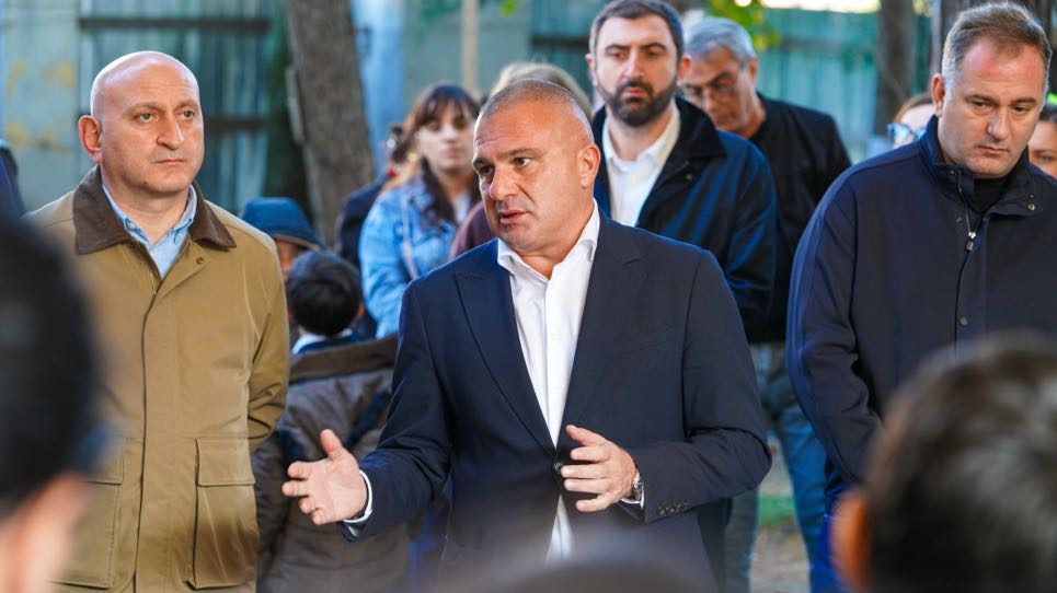 რევაზ სოხაძე გორის №11 საჯარო სკოლის მოსწავლეთა მშობლებსა და პედაგოგებს შეხვდა