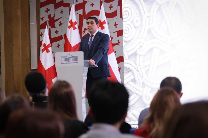 საქართველოში ქრისტიანობის სახელმწიფო რელიგიად გამოცხადების 1700 წლისთავთან დაკავშირებით, პარლამენტის სტაჟიორებისთვის ღონისძიება გაიმართა