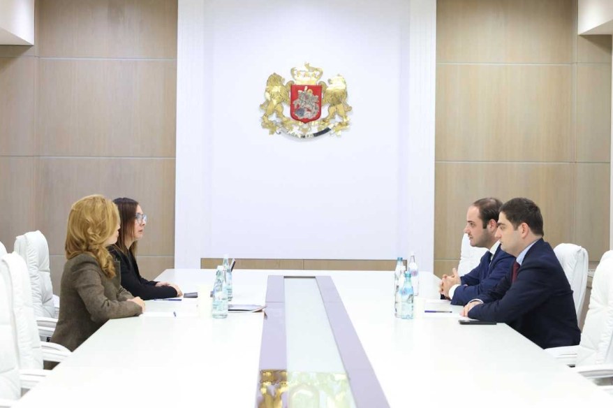 საქართველოს მთავრობის ადმინისტრაციის უფროსი Zaha hadid Architects-ის დირექტორს შეხვდა