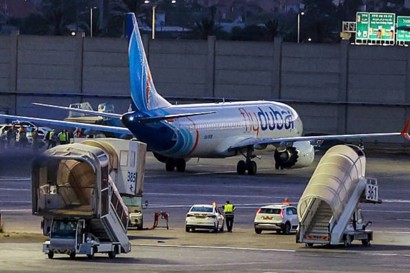 მედია: ავიაკომპანია Fly Dubai ინციდენტის შემდეგ ისრაელის მიმართულებით ფრენებს აჩერებს