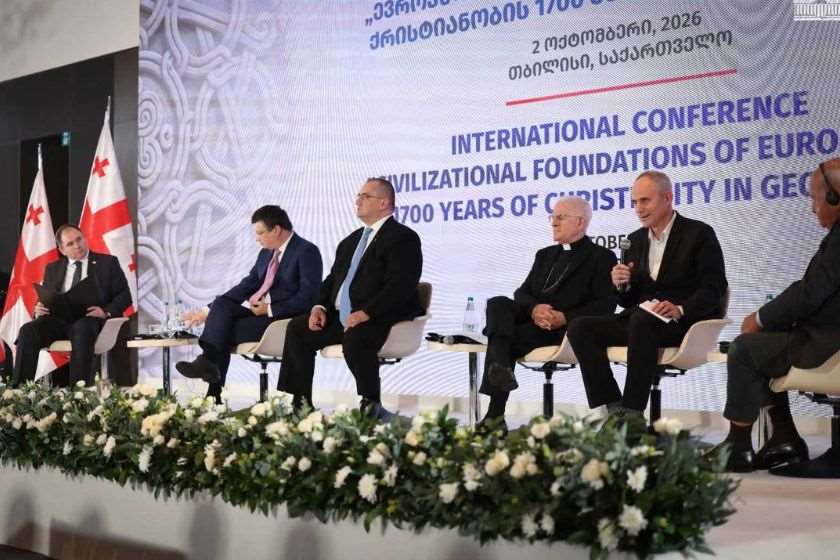 საერთაშორისო კონფერენციაზე, რომელიც საქართველოში ქრისტიანობის სახელმწიფო რელიგიად გამოცხადების 1700 წლისთავს მიეძღვნა, თემატური დისკუსია გაიმართა