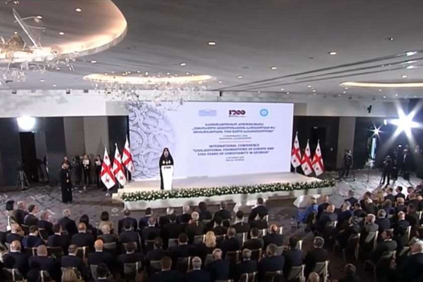 ქრისტიანობის სახელმწიფო რელიგიად გამოცხადებიდან 1 700 წელი - საიუბილეო თარიღი და მასშტაბური კონფერენცია თბილისში. „ქრონიკის“ სიუჟეტი