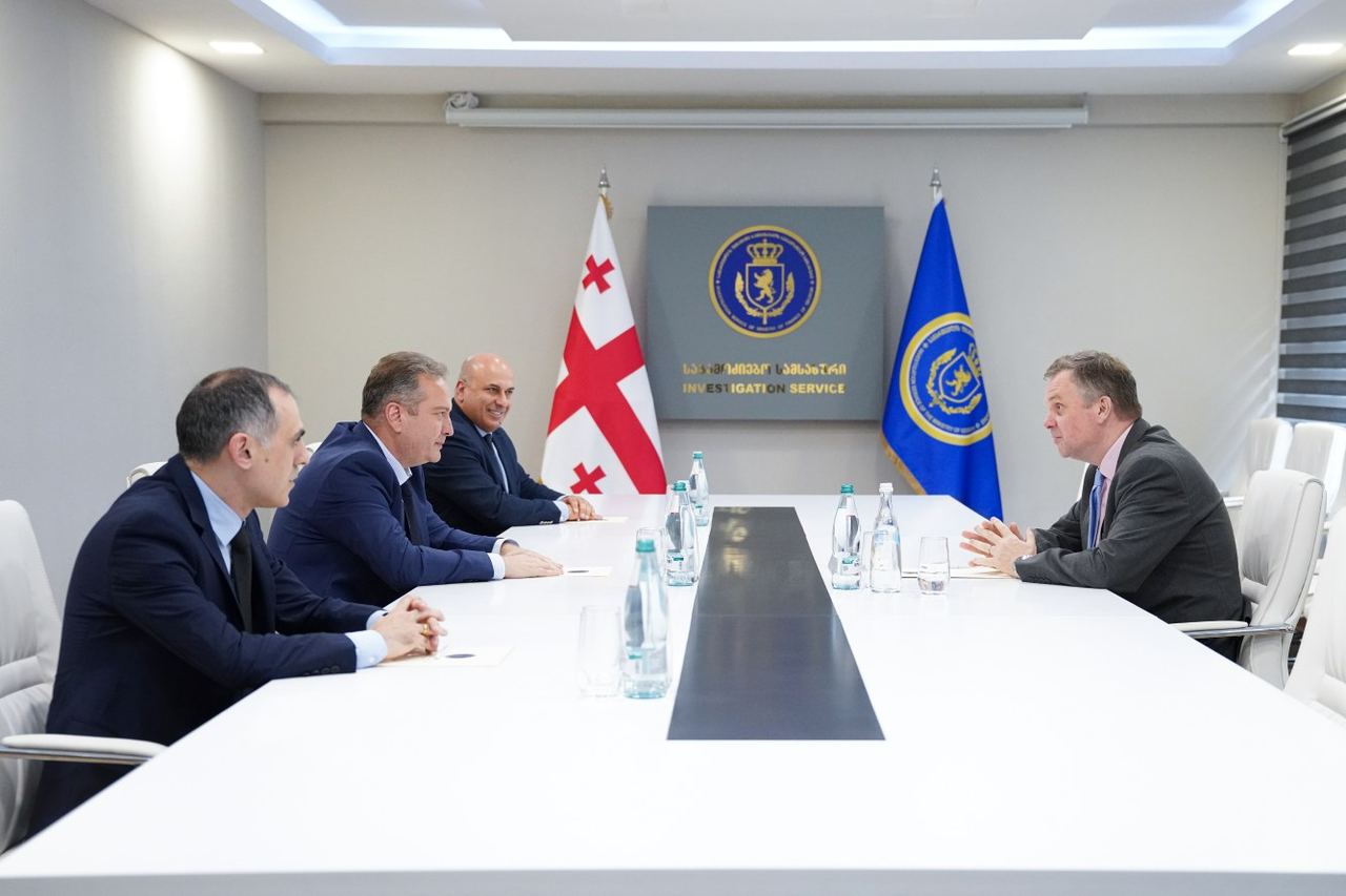 მერაბ გამყრელიძე გაერთიანებული სამეფოს დანაშაულის წინააღმდეგ ბრძოლის ეროვნული სააგენტოს წარმომადგენელს შეხვდა