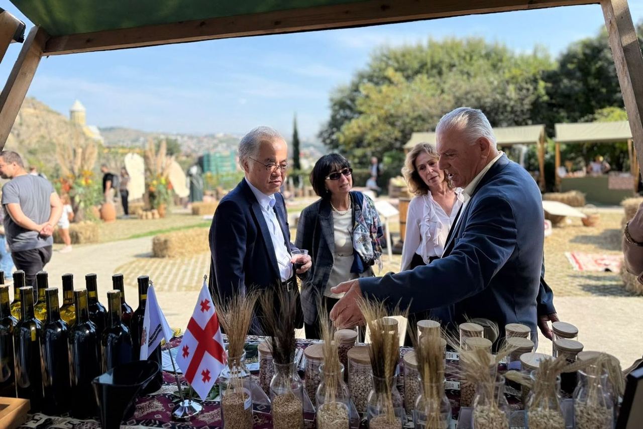 სოფლის მეურნეობის სამეცნიერო-კვლევითი ცენტრი პურის ფესტივალში მონაწილეობს
