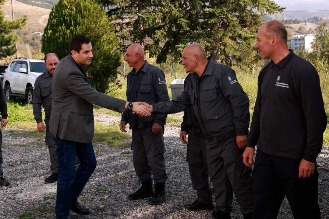 ასპინძაში სატყეო უბნის განახლებული ადმინისტრაციული შენობა მოეწყო