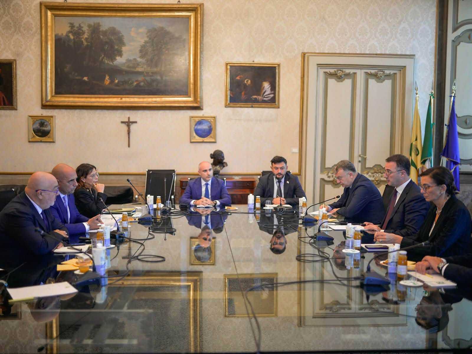 დავით სონღულაშვილი იტალიის აგროსასურსათო სექტორის წარმომადგენლებს შეხვდა