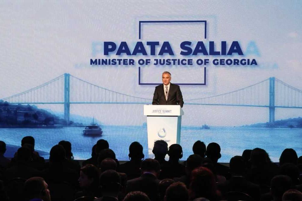 პაატა სალია სამართლის საერთაშორისო სამიტის გახსნის ღონისძიებაში მონაწილეობს