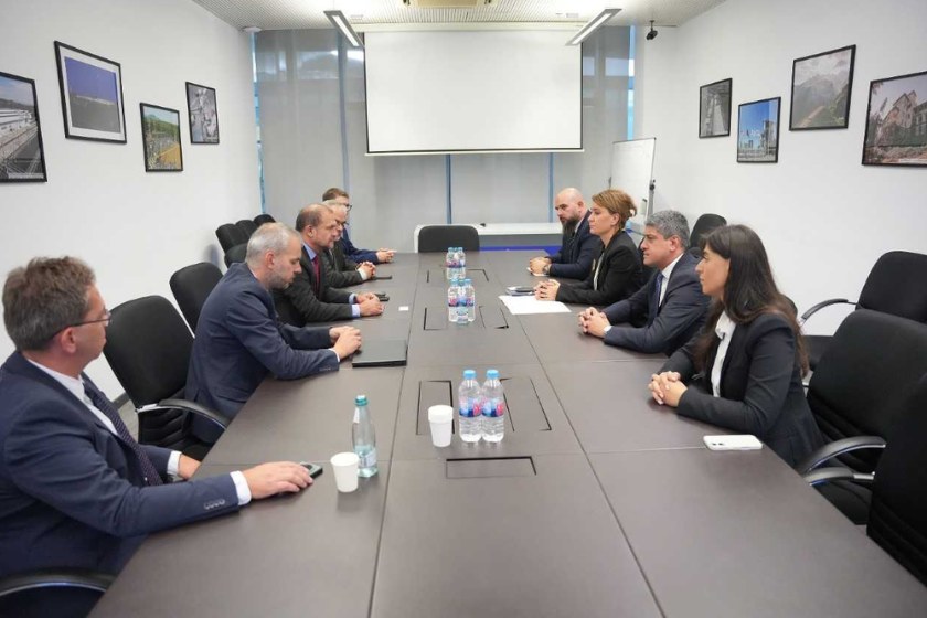 ეკონომიკისა და მდგრადი განვითარების მინისტრის მოადგილე თამარ იოსელიანი უნგრეთის ტრანსპორტისა და საზოგადოებრივი სამუშაოების სამინისტროს დელეგაციის წევრებს შეხვდა