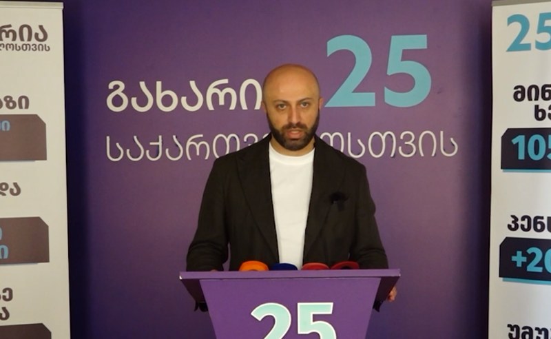 ღარიბაშვილის წერილები და ბრალდებები „ოცნების“ წინააღმდეგ - სიჭინავა გამოძიების დაწყების საფუძველს ხედავს