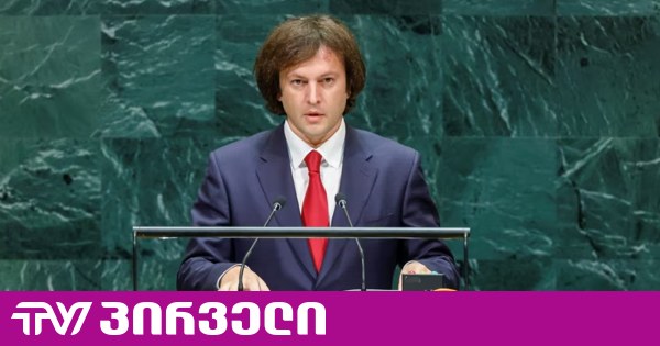 რა თქვა ირაკლი კობახიძემ გაეროს გენერალურ ასამბლეაზე