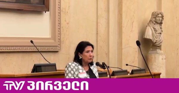 პარტნიორები აგრძელებენ ჩვენს მხარდაჭერას - ზურაბიშვილი საფრანგეთის ეროვნულ ასამბლეაში გამოსვლის შესახებ