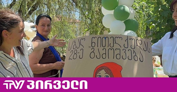 ინგირის საბავშვო ბაღი "წითელქუდა" დახურეს