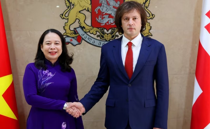 „ქართული ოცნება" კომუნისტური ვიეტნამის დელეგაციას მასპინძლობს