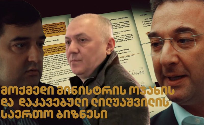 ნაპოვნია მოქმედი მინისტრის ძმის და "ქოლ-ცენტრების" საქმეზე დაკავებული ლილუაშვილის საერთო ბიზნესი