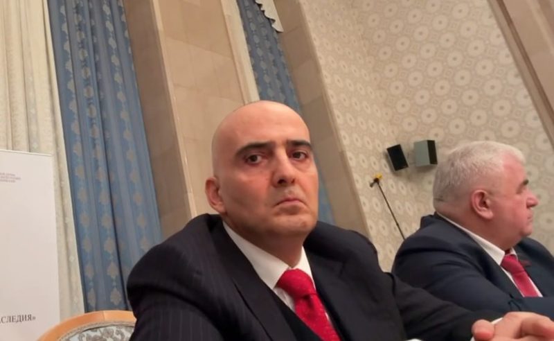 მოსკოვში ფარცხალაძის მონაწილეობით დაფუძნდა ორგანიზაცია "რუსების და ქართველების ერთობა"