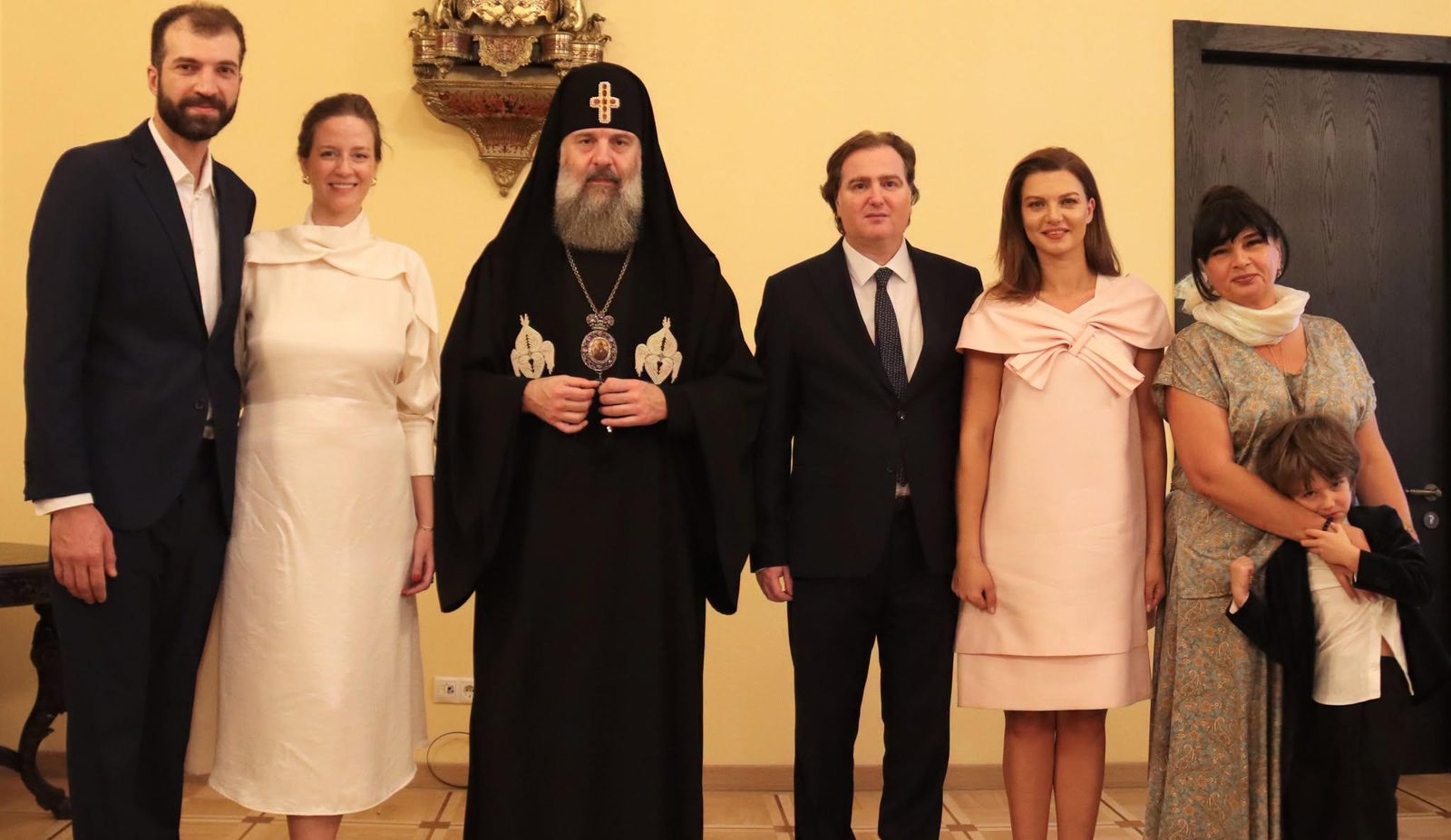 ბაგრატიონთა სამეფო გვარის წარმომადგენლები და მათი ოჯახის წევრები საქართველოს საპატრიარქოს ეწვივნენ