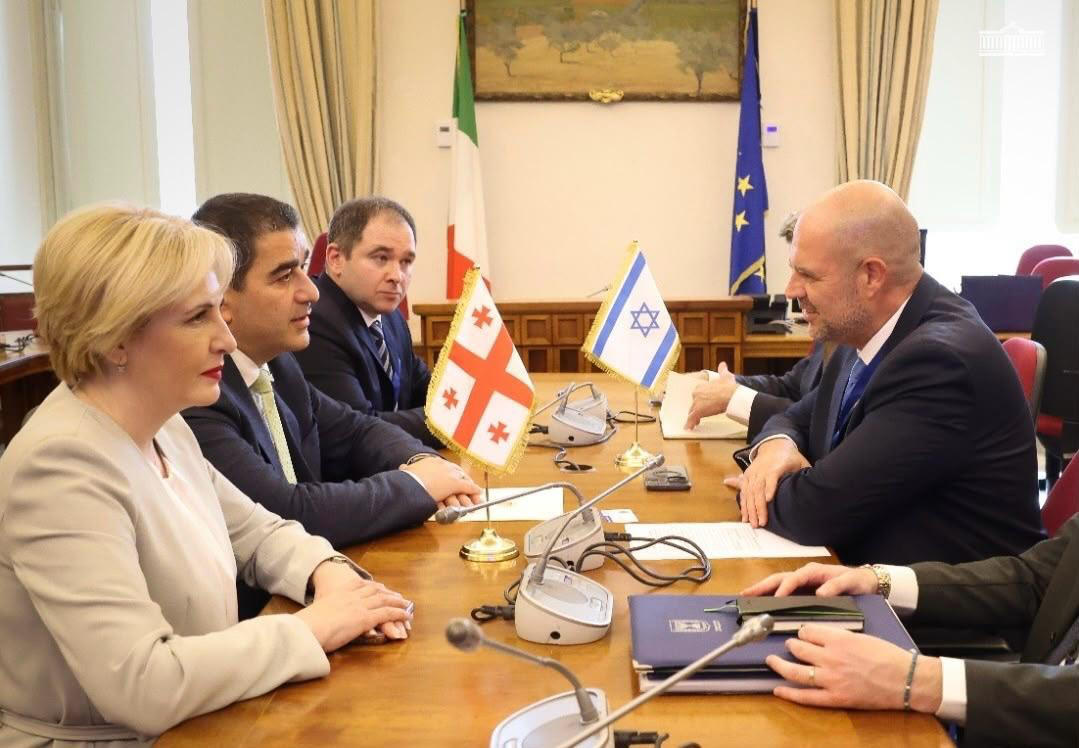 შალვა პაპუაშვილი ისრაელის პარლამენტის თავმჯდომარეს შეხვდა