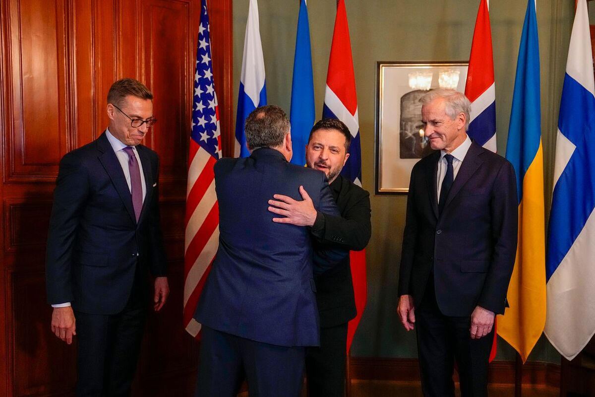 ვოლოდიმირ ზელენსკი ნორვეგიაში სტივ უიტკოფს ხვდება