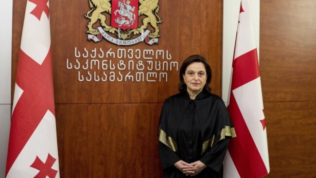 მანანა კობახიძემ საკონსტიტუციო სასამართლო დატოვა