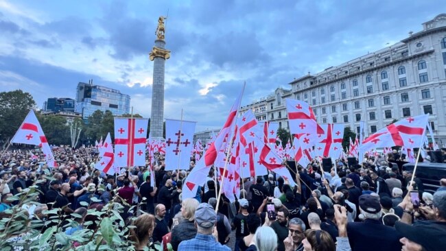 „ქუჩა უნდა დაიკავოს პატრიოტმა ხალხმა“ - თბილისში Eagle Hills-ის პროექტი გააპროტესტეს