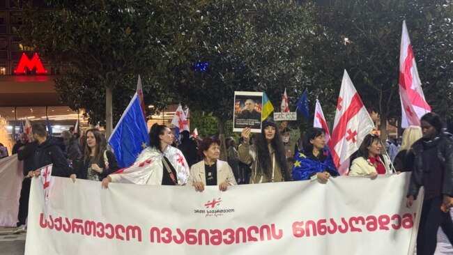 “საქართველო ივანიშვილის წინააღმდეგ!” - თბილისში 43-ე “შაბათის მარში” გაიმართა