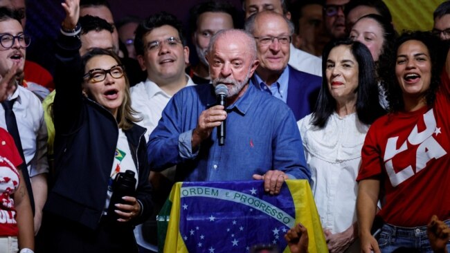 ბრაზილიის მოქმედმა პრეზიდენტმა ლულა და სილვამ გაიმარჯვა არჩევნების მეორე ტურში